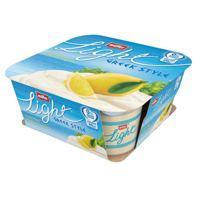 Muller Light Fat Free Greek Style Lemon Yogurt