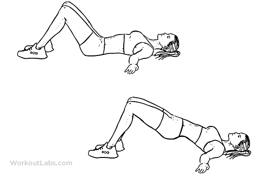 glute bridge