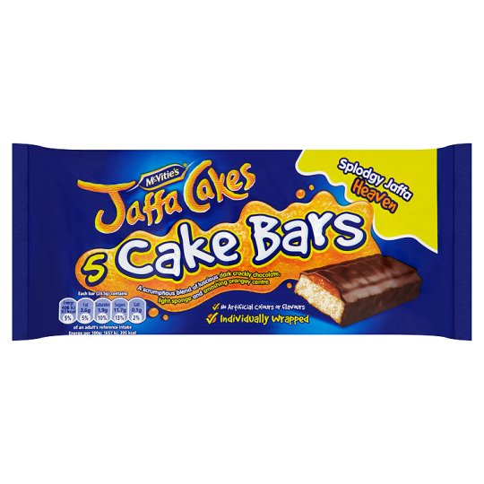 Mcvities Jaffa Cake Bars