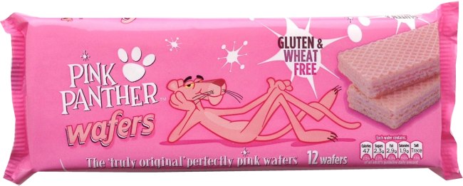Pink Panther Wafers Vanilla