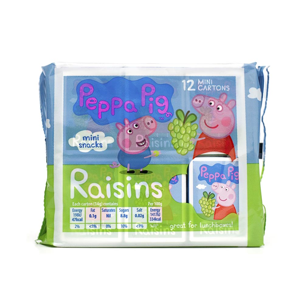 Peppa Pig Mini Snack Raisins