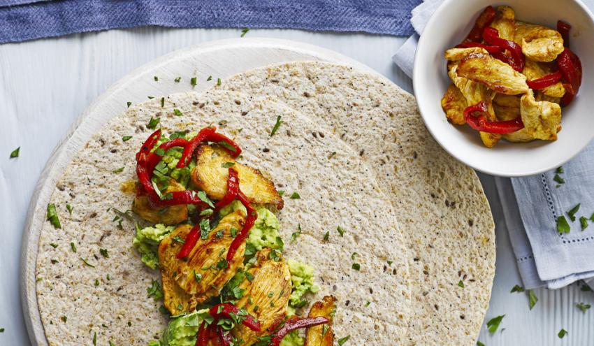 Spicy Chicken and Avocado Wrap Recipe